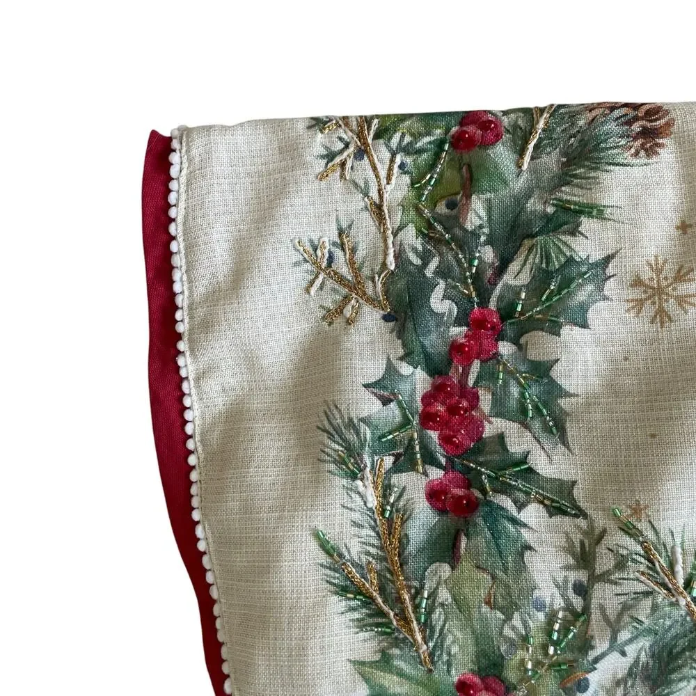 Nicole Miller Christmas Tree Skirt 52